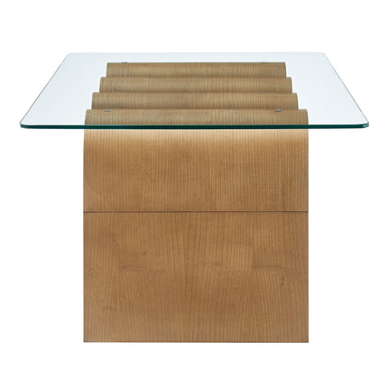 Modway EEI-6900 Ondine Glass Top Coffee Table Modway