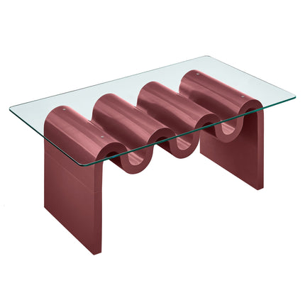 Modway EEI-6900 Ondine Glass Top Coffee Table Modway