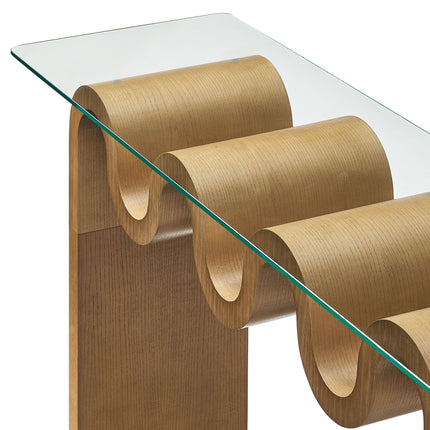 Modway EEI-6901 Ondine Glass Top 50" Console Table Modway