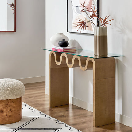 Modway EEI-6901 Ondine Glass Top 50" Console Table Modway