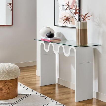Modway EEI-6901 Ondine Glass Top 50" Console Table Modway