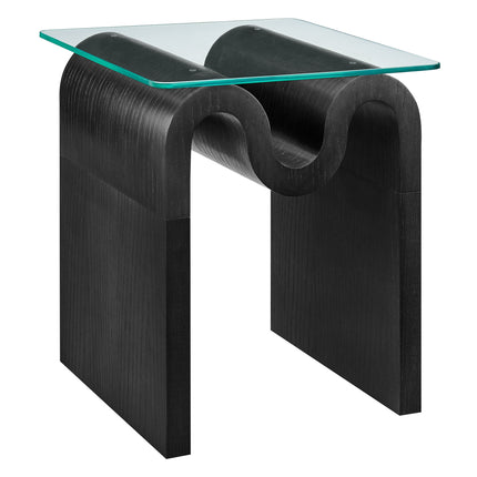 Modway EEI-6902 Ondine Glass Top Side Table Modway