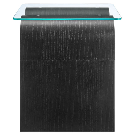 Modway EEI-6902 Ondine Glass Top Side Table Modway