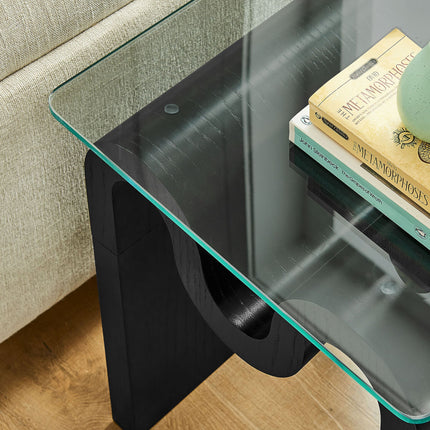 Modway EEI-6902 Ondine Glass Top Side Table Modway