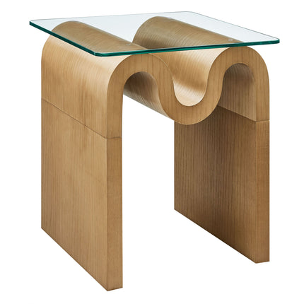 Modway EEI-6902 Ondine Glass Top Side Table Modway