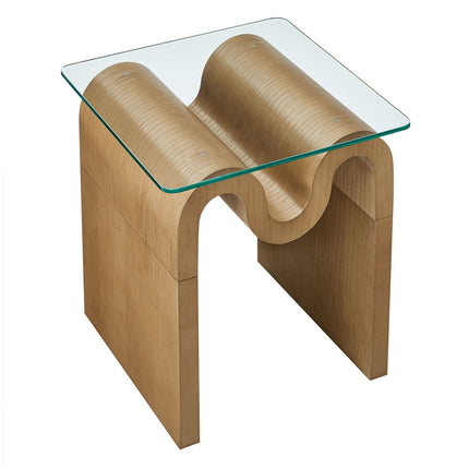 Modway EEI-6902 Ondine Glass Top Side Table Modway