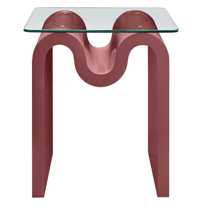 Modway EEI-6902 Ondine Glass Top Side Table Modway