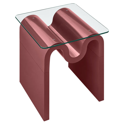 Modway EEI-6902 Ondine Glass Top Side Table Modway