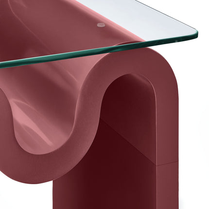 Modway EEI-6902 Ondine Glass Top Side Table Modway