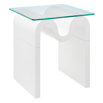 Modway EEI-6902 Ondine Glass Top Side Table Modway