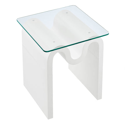 Modway EEI-6902 Ondine Glass Top Side Table Modway