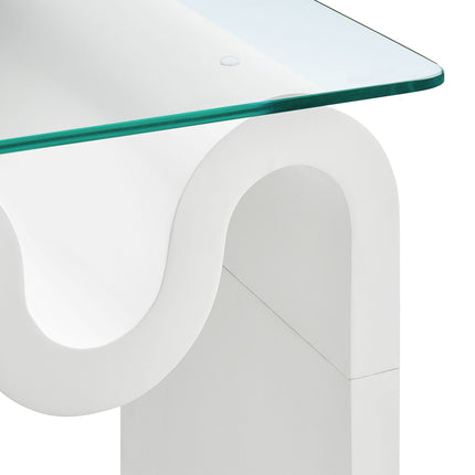 Modway EEI-6902 Ondine Glass Top Side Table Modway