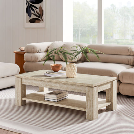 Modway EEI-6908 Hollis Travertine Coffee Table Modway