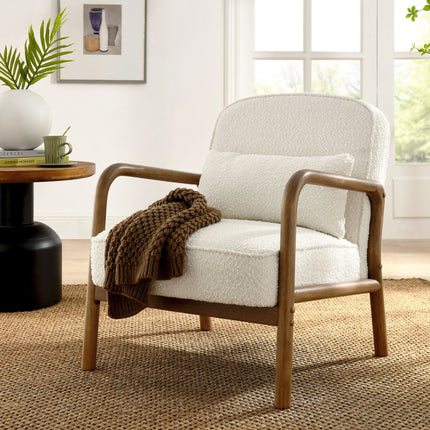 Modway EEI-6909 Charlie Boucle Upholstered Armchair Modway