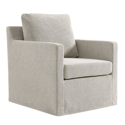 Modway EEI-6910 Serene Fabric Slipcovered Swivel Armchair Modway