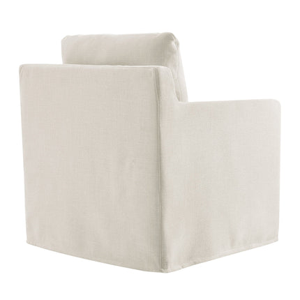Modway EEI-6910 Serene Fabric Slipcovered Swivel Armchair Modway
