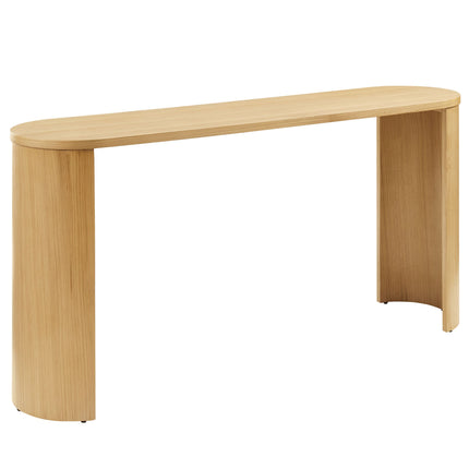 Modway EEI-6912 Aspect Oval Wood Entryway Console Table Modway