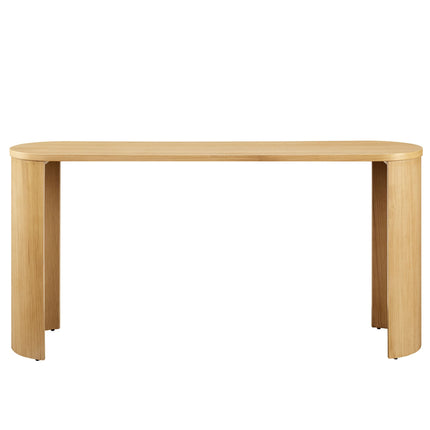 Modway EEI-6912 Aspect Oval Wood Entryway Console Table Modway