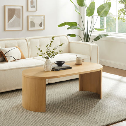 Modway EEI-6911 Aspect Oval Wood Coffee Table Modway