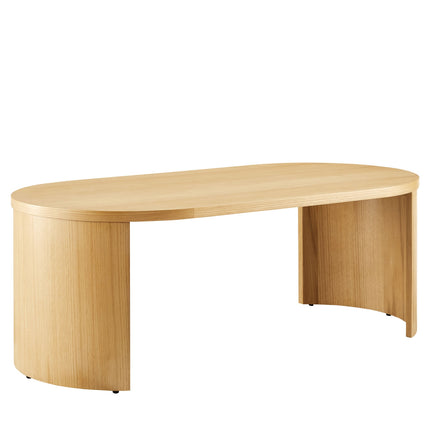 Modway EEI-6911 Aspect Oval Wood Coffee Table Modway
