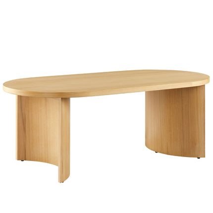 Modway EEI-6911 Aspect Oval Wood Coffee Table Modway