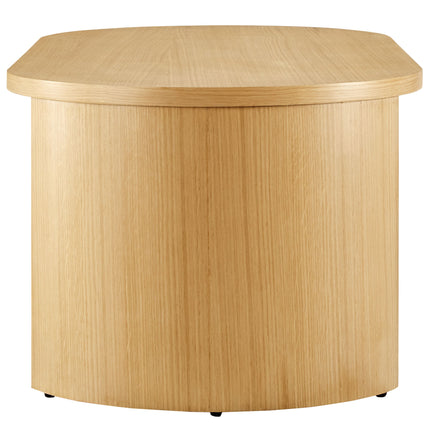 Modway EEI-6911 Aspect Oval Wood Coffee Table Modway
