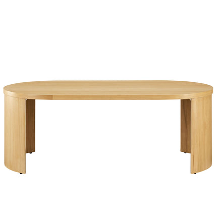 Modway EEI-6911 Aspect Oval Wood Coffee Table Modway