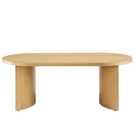 Modway EEI-6911 Aspect Oval Wood Coffee Table Modway