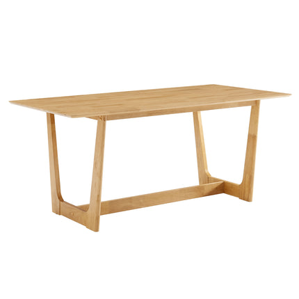 Modway EEI-6914 Solara 71" Rectangle Wood Dining Table - Plaza Home Decor
