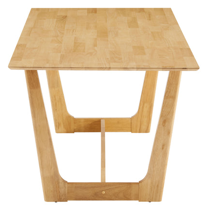 Modway EEI-6914 Solara 71" Rectangle Wood Dining Table - Plaza Home Decor