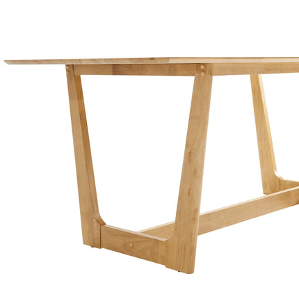 Modway EEI-6914 Solara 71" Rectangle Wood Dining Table - Plaza Home Decor