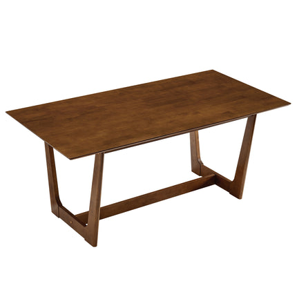 Modway EEI-6914 Solara 71" Rectangle Wood Dining Table - Plaza Home Decor