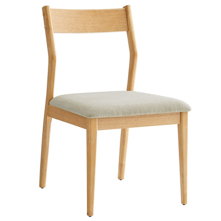 Modway EEI-6918 Solara Fabric Wood Dining Side Chairs Set of 2 - Plaza Home Decor