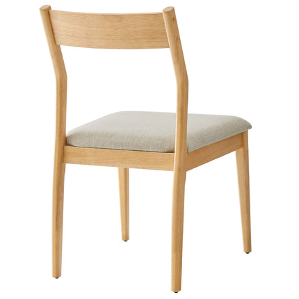 Modway EEI-6918 Solara Fabric Wood Dining Side Chairs Set of 2 - Plaza Home Decor