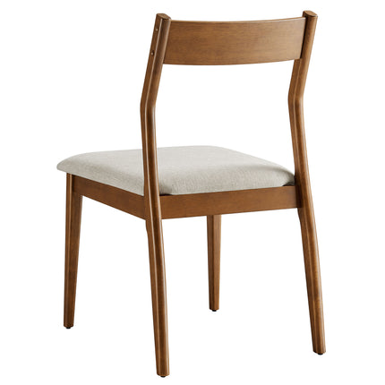 Modway EEI-6918 Solara Fabric Wood Dining Side Chairs Set of 2 - Plaza Home Decor
