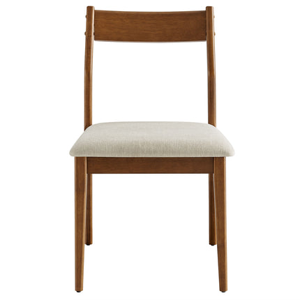 Modway EEI-6918 Solara Fabric Wood Dining Side Chairs Set of 2 - Plaza Home Decor