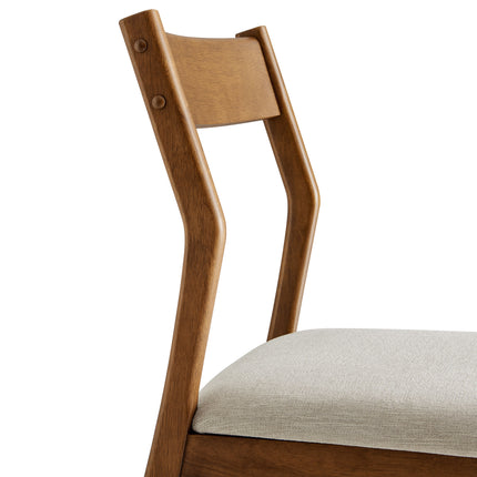 Modway EEI-6918 Solara Fabric Wood Dining Side Chairs Set of 2 - Plaza Home Decor