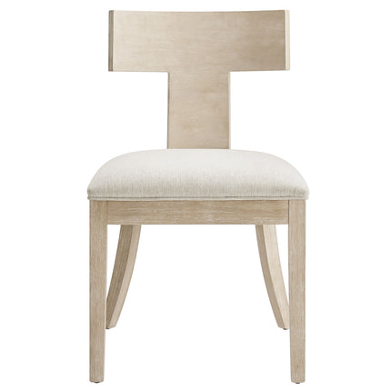 Modway EEI-6923 Peregrine Wood and Fabric Upholstered Dining Chairs Set of 2 Modway