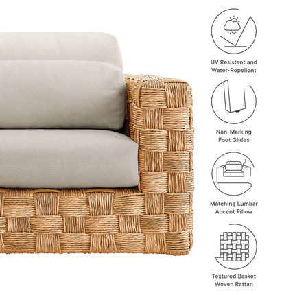 Modway EEI-6925 Thames Outdoor Patio Wicker Outdoor Patio Rattan Armchair - Plaza Home Decor