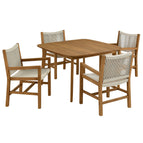 Natural Natural / Teak and Rope