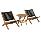 Natural Black / Teak and Rope