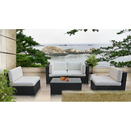 Modway EEI-694 Camfora 5 Piece Outdoor Patio Sectional Set Modway