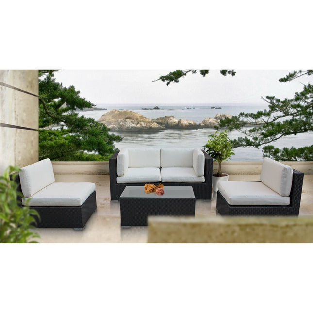 Modway EEI-694 Camfora 5 Piece Outdoor Patio Sectional Set Modway