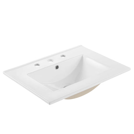 Modway EEI-6941 Render 62" Wall-Mount Double Sink Bathroom Vanity Modway