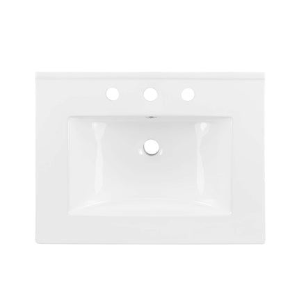 Modway EEI-6941 Render 62" Wall-Mount Double Sink Bathroom Vanity Modway