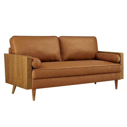 Modway EEI-6942 Kellan Vegan Leather Sofa Modway