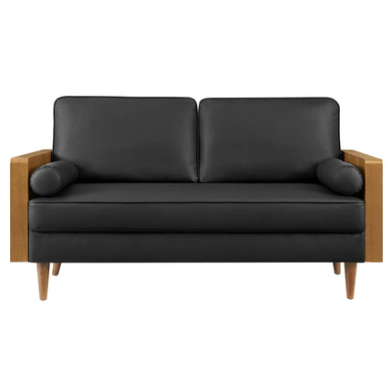 Modway EEI-6943 Kellan Vegan Leather Loveseat Modway