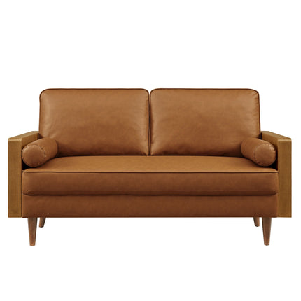 Modway EEI-6943 Kellan Vegan Leather Loveseat Modway