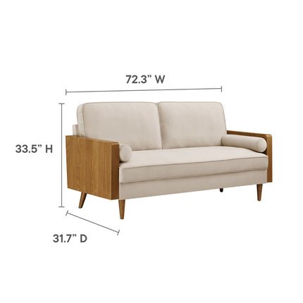 Modway EEI-6944 Kellan Performance Velvet Sofa Modway