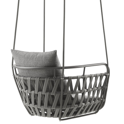 Modway EEI-6949 Kaliah Outdoor Patio Aluminum Swing Chair Modway
